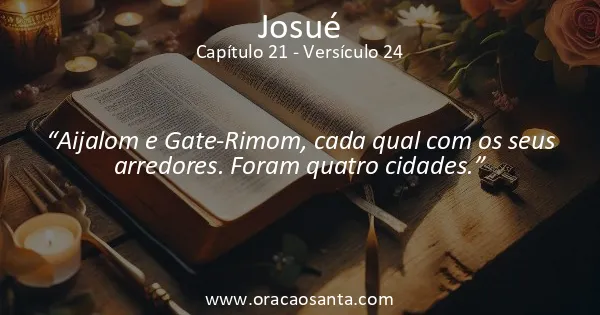 Josué 21:24