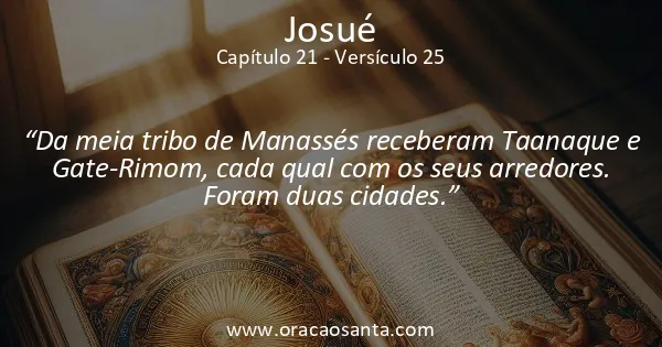 Josué 21:25