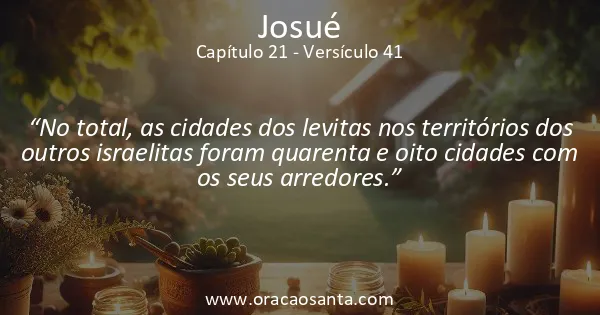 Josué 21:41