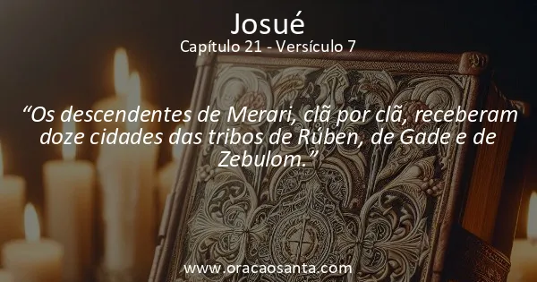 Josué 21:7