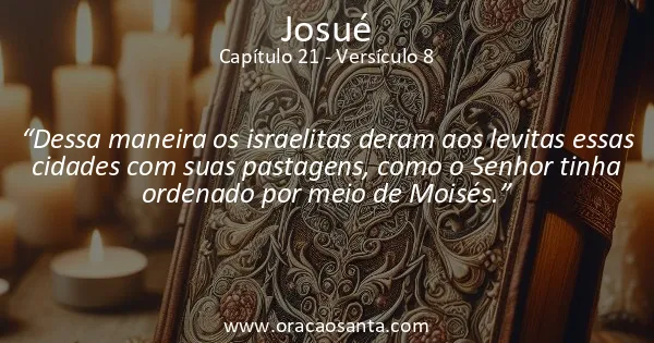 Josué 21:8