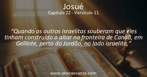 Josué 22:11