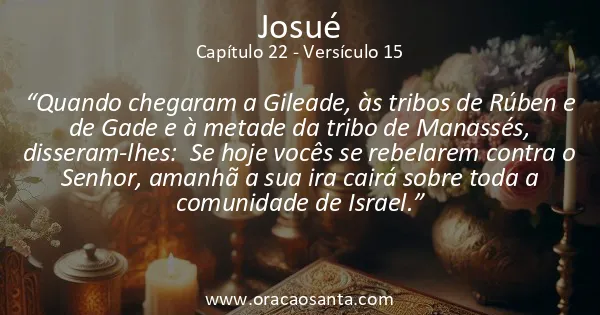 Josué 22:15