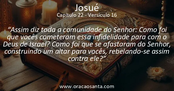 Josué 22:16