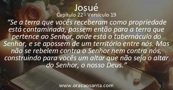 Josué 22:19