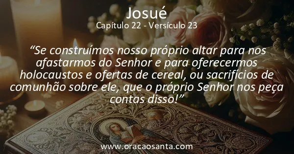 Josué 22:23