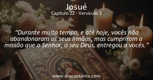 Josué 22:3