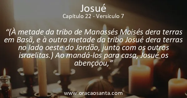 Josué 22:7