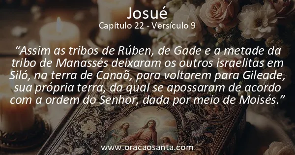 Josué 22:9