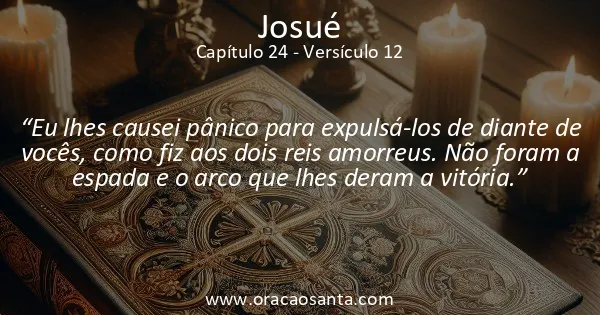 Josué 24:12