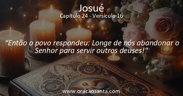 Josué 24:16