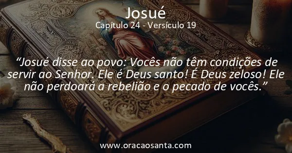 Josué 24:19
