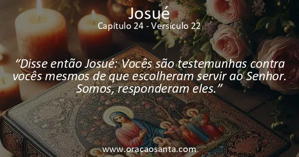 Josué 24:22