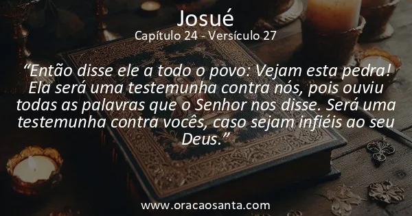 Josué 24:27