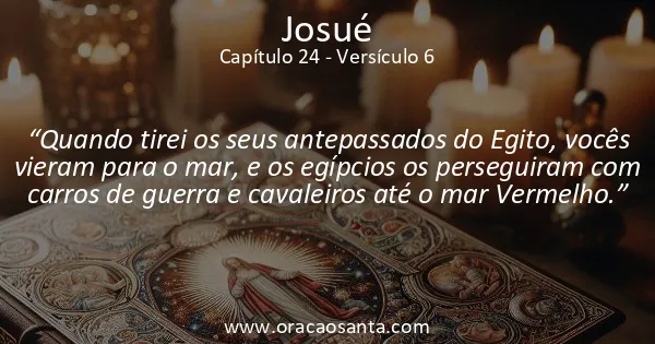 Josué 24:6