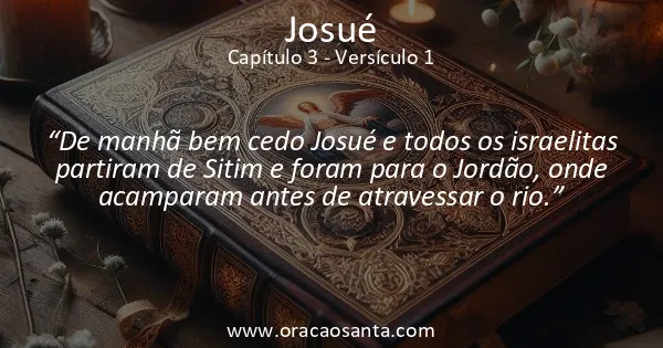 Josué 3:1