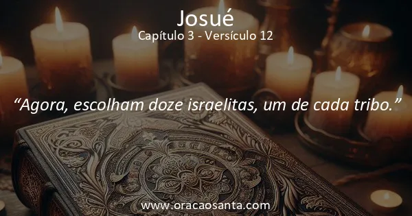 Josué 3:12