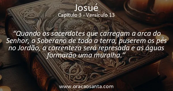 Josué 3:13