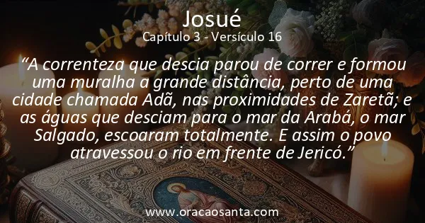 Josué 3:16