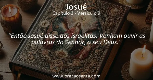 Josué 3:9