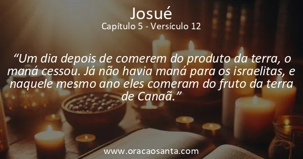 Josué 5:12