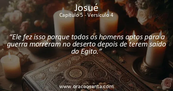 Josué 5:4