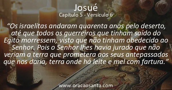 Josué 5:6