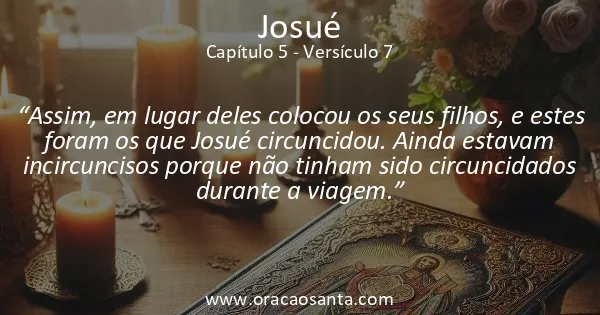 Josué 5:7