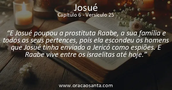 Josué 6:25