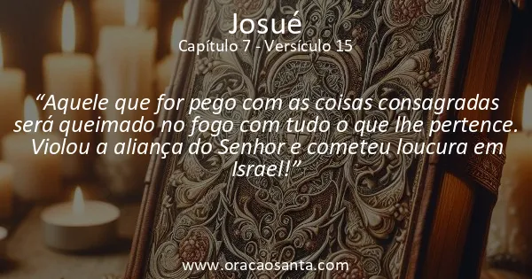 Josué 7:15