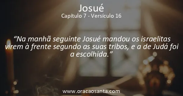 Josué 7:16
