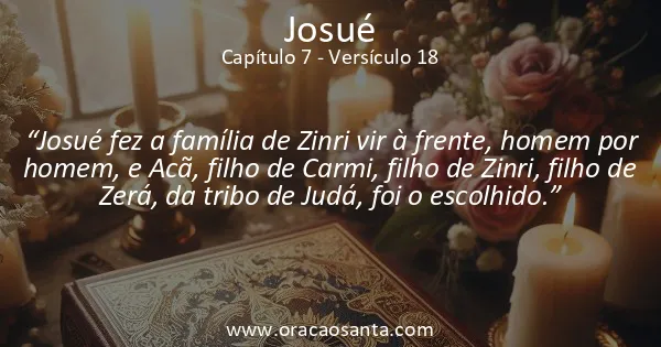 Josué 7:18