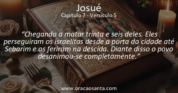 Josué 7:5