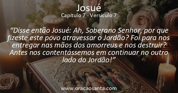 Josué 7:7