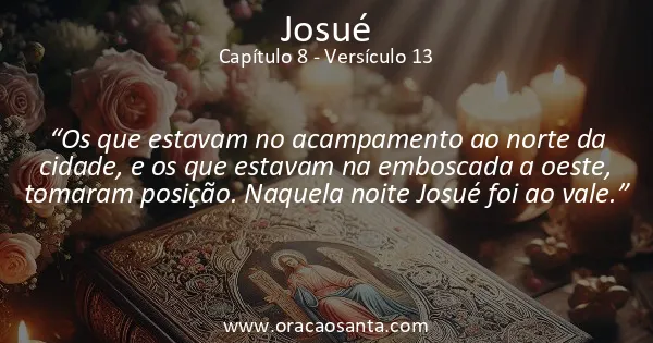 Josué 8:13