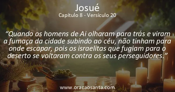 Josué 8:20