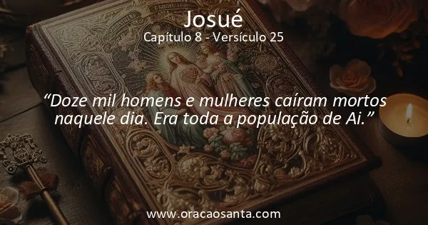 Josué 8:25
