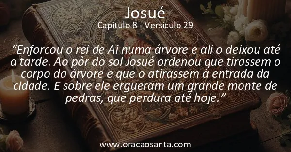 Josué 8:29