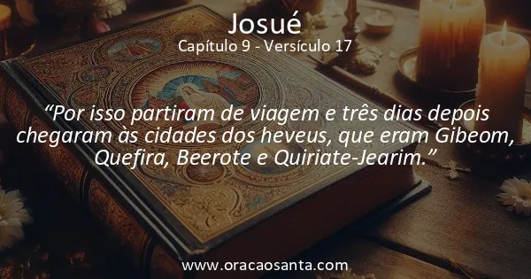 Josué 9:17