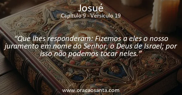 Josué 9:19