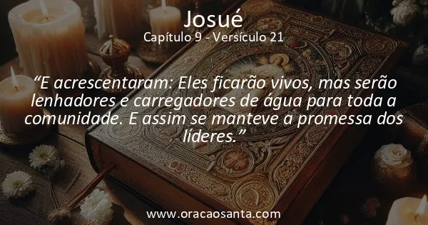 Josué 9:21