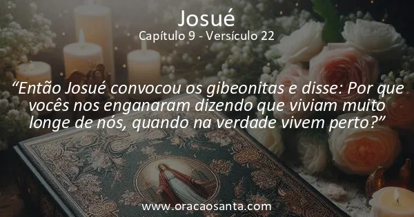 Josué 9:22