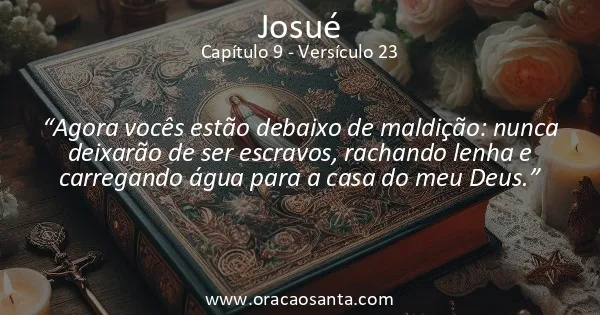 Josué 9:23