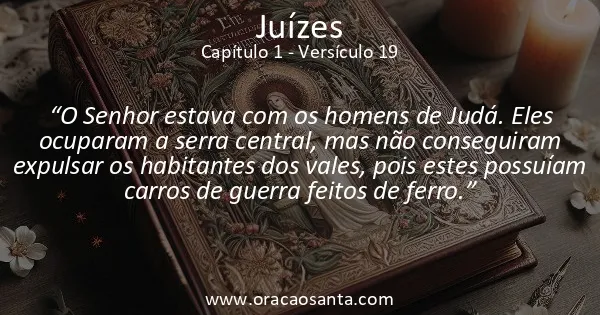 Juízes 1:19