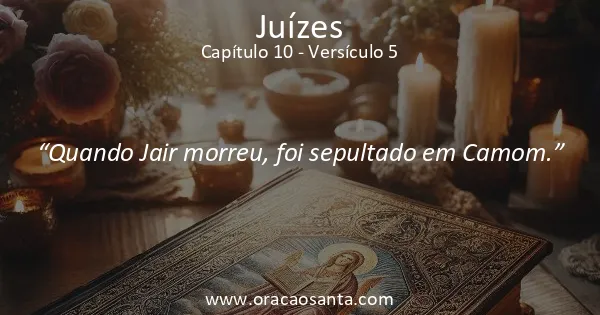 Juízes 10:5