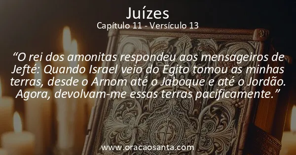 Juízes 11:13