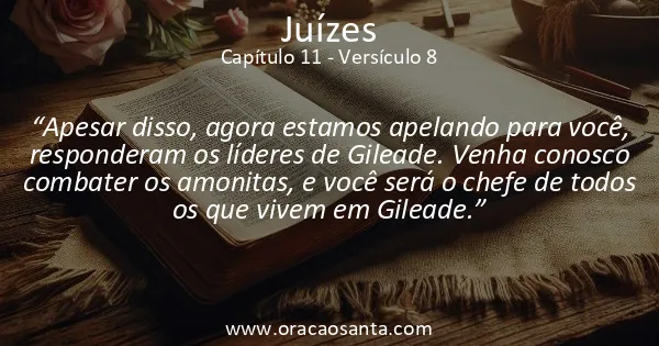 Juízes 11:8