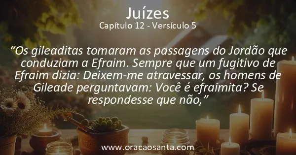 Juízes 12:5