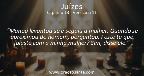 Juízes 13:11