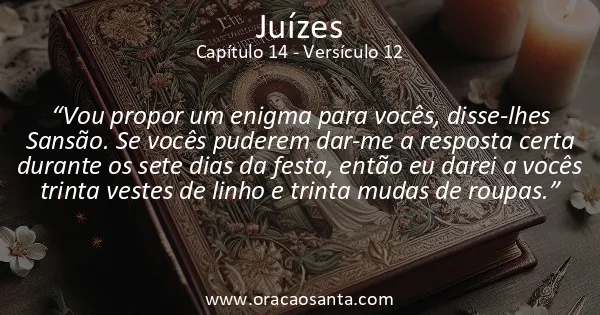Juízes 14:12